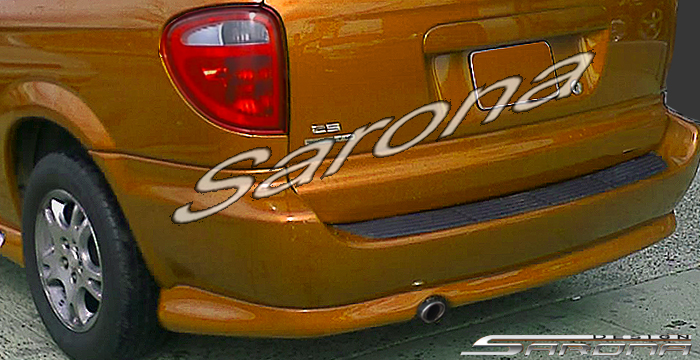 Custom Dodge Grand Caravan  Mini Van Rear Lip/Diffuser (2005 - 2007) - $390.00 (Part #DG-009-RA)